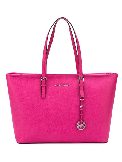 michael kors pink bag uk|Michael Kors pink tote bags.